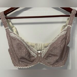 Freya Brown Polka Dot Bra